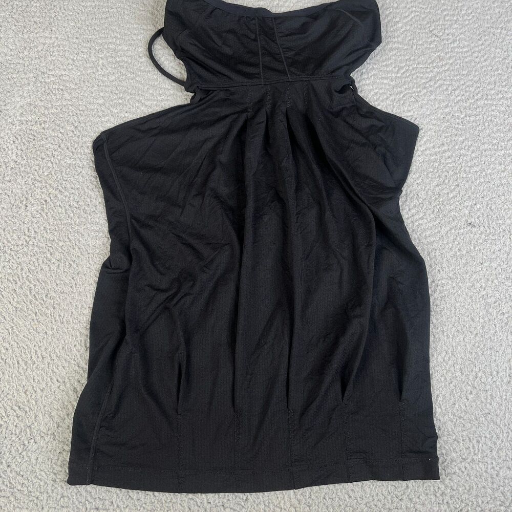 LULULEMON‎ Tank Top Womens 6 Black Strappy Back Athletic Workout Gym Athleisure